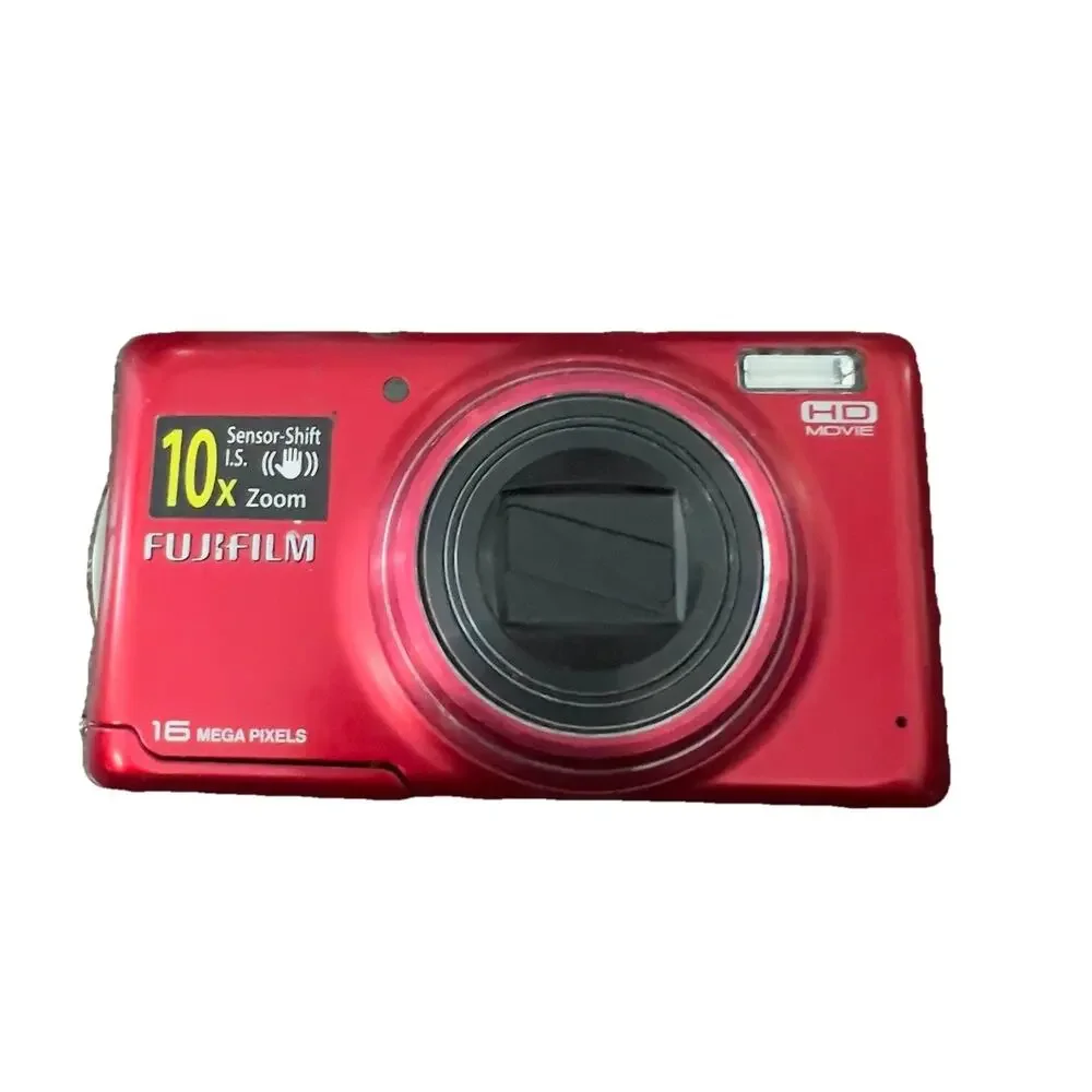 Fujifilm FinePix T400 Red 16MP Digital Camera w/ Battery No Charger